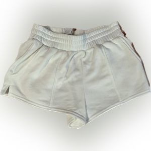 Forever 21 White High Waisted Shorts